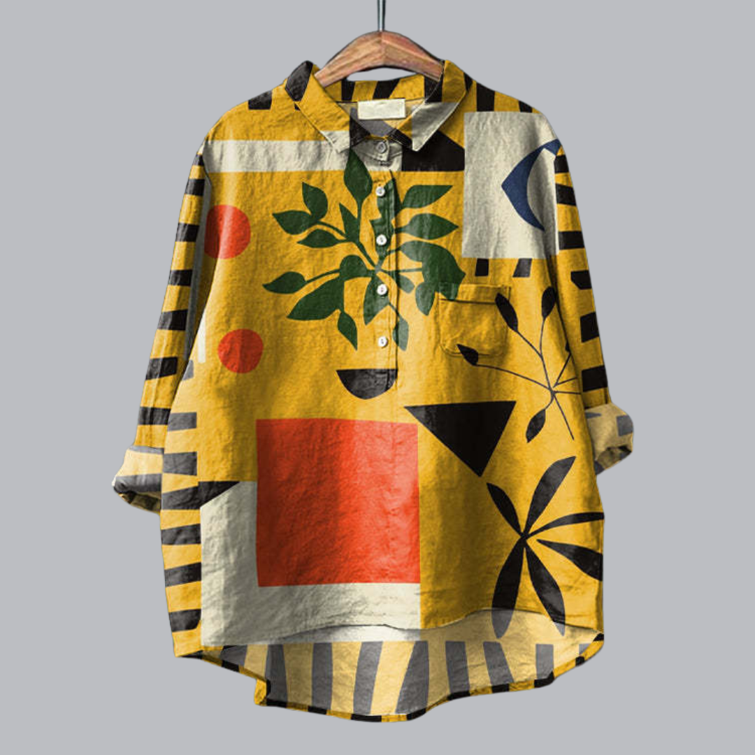 Christina™ | Modische Vintage Bluse