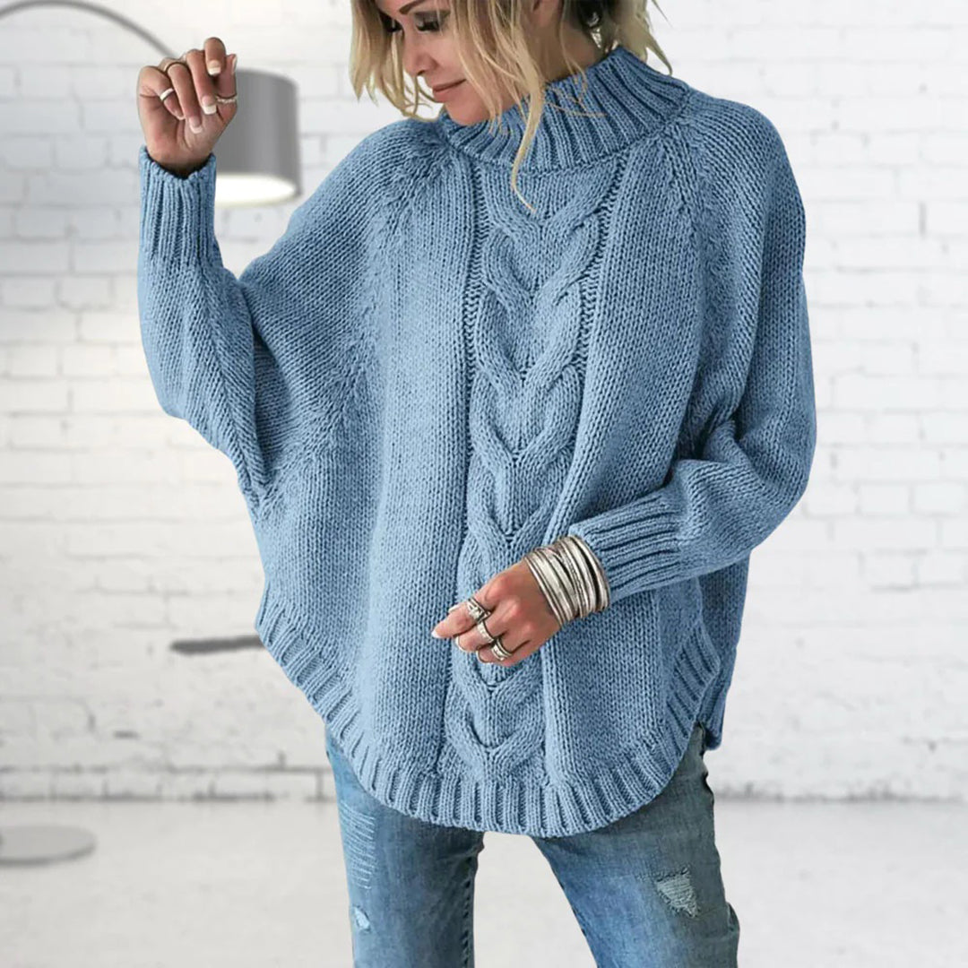 Eleganter Wollpullover Oversized für Damen | Ideal für den Winter