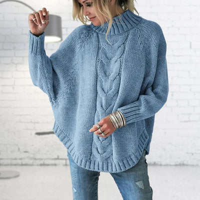 Eleganter Wollpullover Oversized für Damen | Ideal für den Winter