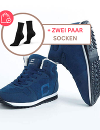 BLAU + ZWEI PAARE SOCKEN