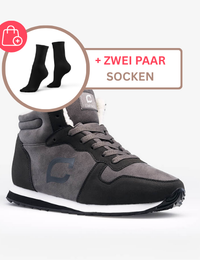 GRAU + ZWEI PAARE SOCKEN