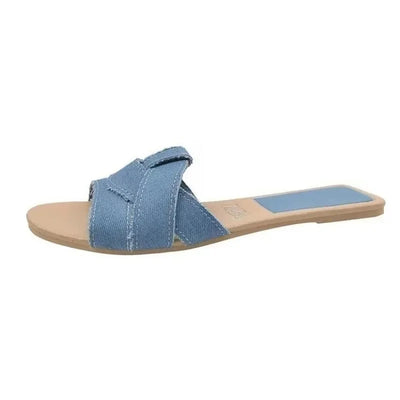Nadiany | Chique Geflochtene Slip-On Sandalen