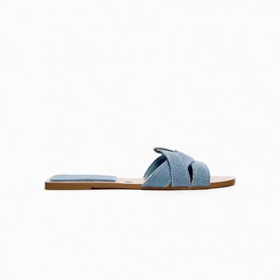 Nadiany | Chique Geflochtene Slip-On Sandalen