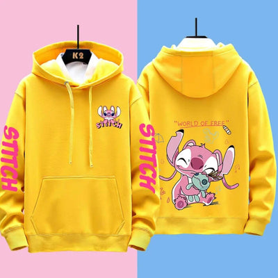 Fudus | Bequemer Disney Stitch Kapuzenpulli