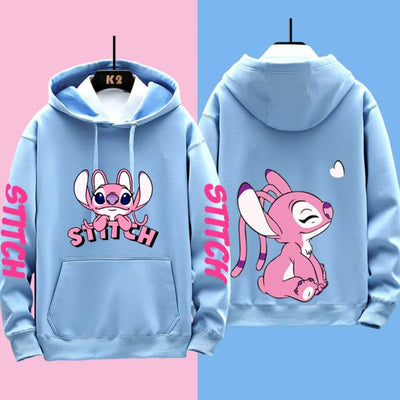 Fudus | Bequemer Disney Stitch Kapuzenpulli