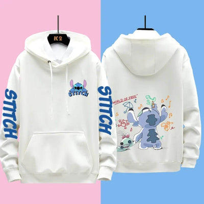 Fudus | Bequemer Disney Stitch Kapuzenpulli