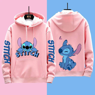 Fudus | Bequemer Disney Stitch Kapuzenpulli