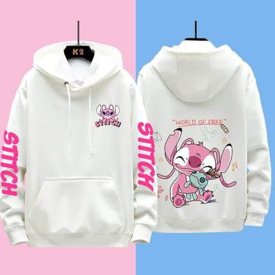 Fudus | Bequemer Disney Stitch Kapuzenpulli