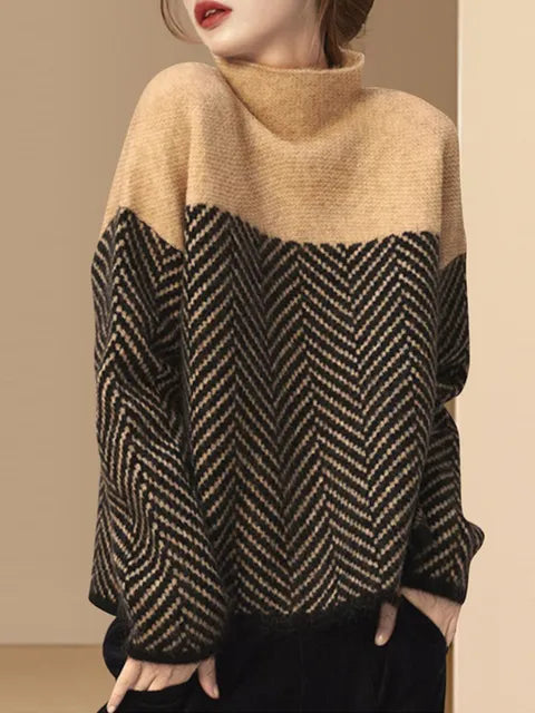 Mayra | Gemütlicher Damen Strickpullover
