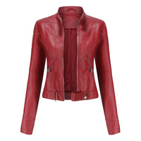 Bena - Klassische Damenjacke in Rot