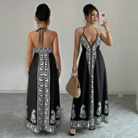 Bellamara™-Kleid mit Weitem Schnitt und Mediterranem Stil in Weiß