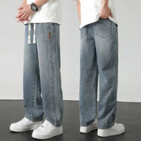 Toronto™ Jeans mit Kordelzugbund und Relaxed Fit in Blau