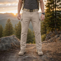Nolan™ Taktikhose aus strapazierfähigem, wasserdichtem Twill mit zahlreichen Taschen in Khaki