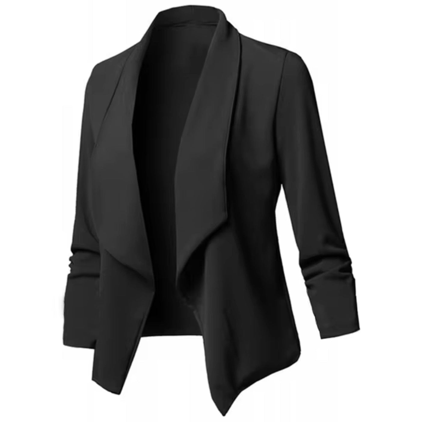 Fudus Mintgrüner Blazer - Elegante Frühlingsjacke ohne Kragen
