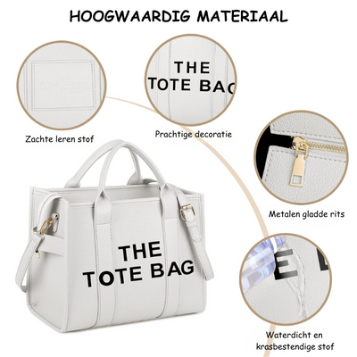 Fudus | Tote Bag Stilvolles Design Handtasche Mit Kurzem Und Langem Henkel