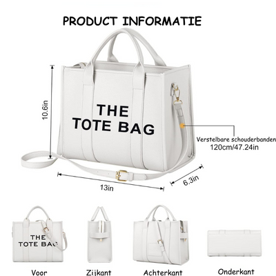 Fudus | Tote Bag Stilvolles Design Handtasche Mit Kurzem Und Langem Henkel