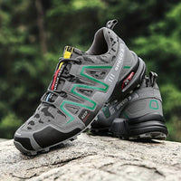 TrackMate | Unisex Wanderstiefel Wasserdicht Outdoor Robust Trekking in Grau
