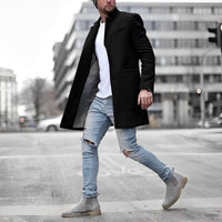 LONZZO – Der elegante und einzigartige Mantel in Schwarz