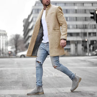 LONZZO – Der elegante und einzigartige Mantel in Beige