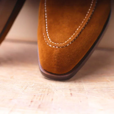 Wildleder-Schnürschuhe für Herren