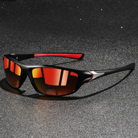Hedda | Sportliche Polarized-Sonnenbrille in Rot
