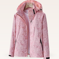 Ingrid | Damen Sommerjacke Wasserdicht Leicht Modern Outdoor Aktiv in Rosa