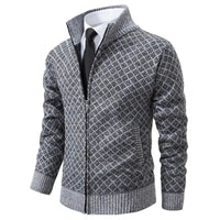 Rolland - Warm Übergangsjacke aus Baumwolle für Männer in Grau