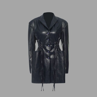 Valeria | Elegante Kunstlederjacke
