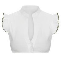 Sharla - Elegante Bluse für das Oktoberfest in Grün