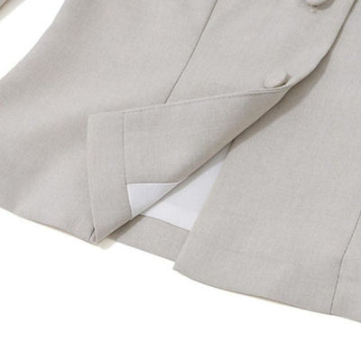 Gianne | Blazer- und Rock-Set mit Vierkant-Ausschnitt