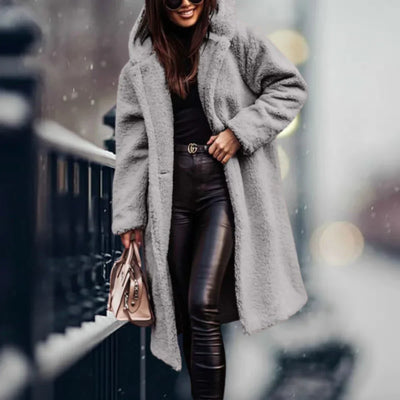 Jade - Warme Teddy Winterjacke