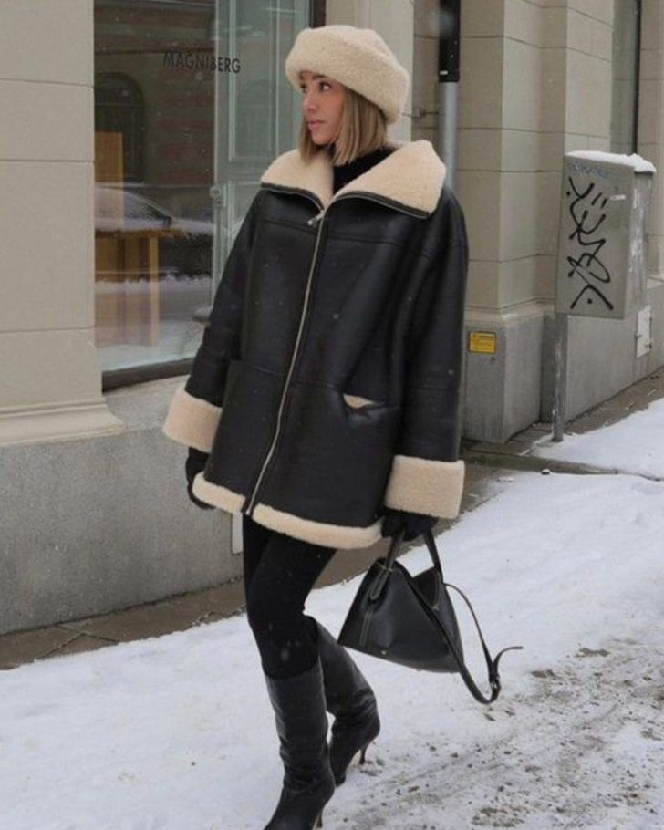 Victorya | Modische Lederjacke