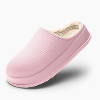 Nicole - Bequeme und warme Sandalen in Rosa