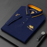 ERNESTO | POLO DE LUXE FÜR HERREN in Blau