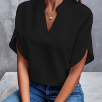 Vivi | Elegante Leichte Bluse für Damen in Schwarz