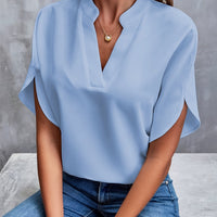 Vivi | Elegante Leichte Bluse für Damen in Blau