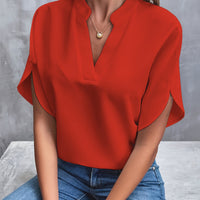 Vivi | Elegante Leichte Bluse für Damen in Rot