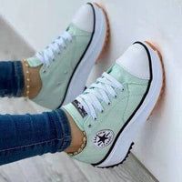 Doreen | Orthopädische Trend Sneaker in Grün