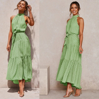 Violette Kleid | Sommer und modern in Grün