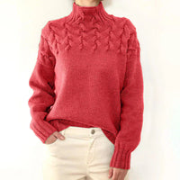 MIA – Eleganter Pullover für jeden Tag in Pastellrot