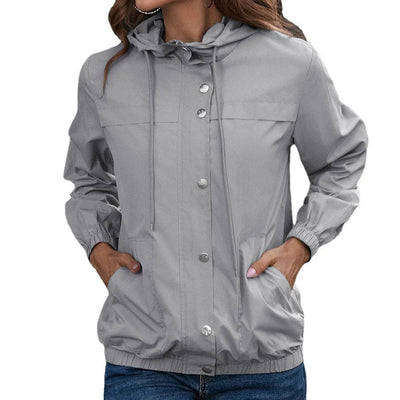 Johanna | Wasserdichter Trenchcoat mit Kapuze
