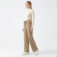 Palace™-Hose aus weichem Fleece / Eine zusätzliche Schicht samtiger Wärme für Ihren eleganten Winter. in Khaki