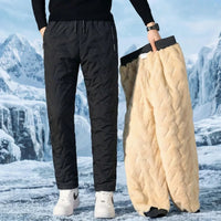 SnowProof Guard™ Thermohose mit Ultra-Weichem Fleecefutter und Wasserdichtem Außenmaterial in Schwarz