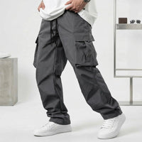 Orion™ Cargo-Hose aus Leichter Twill-Sarja mit Praktischen Utility-Taschen in Dunkelgrau