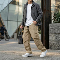 Orion™ Cargo-Hose aus Leichter Twill-Sarja mit Praktischen Utility-Taschen in Beige