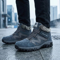 Unisex UrbanFrost™ Stiefel mit Gepolstertem Futter und Profilsohle in Blau