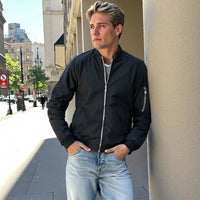 Dallas™ Bomberjacke im Urban Style in Schwarz