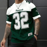 Endzone™-T-Shirt aus Premium-Jersey im Streetwear-Stil in Grün
