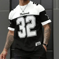 Endzone™-T-Shirt aus Premium-Jersey im Streetwear-Stil in Schwarz