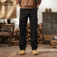 OffStreet™ Cargohose mit Street Look und Utility Taschen in Schwarz